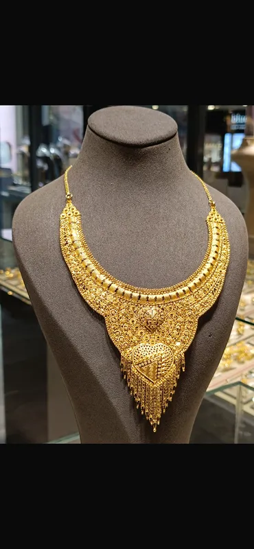 Hint Seti Kolye - 14K 55.43gr